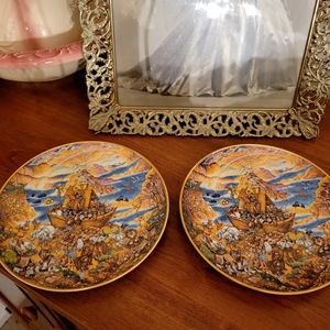 (2) Franklin Mint "Two by Two" Collectors plates